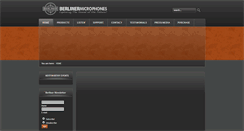 Desktop Screenshot of berlineraudio.com